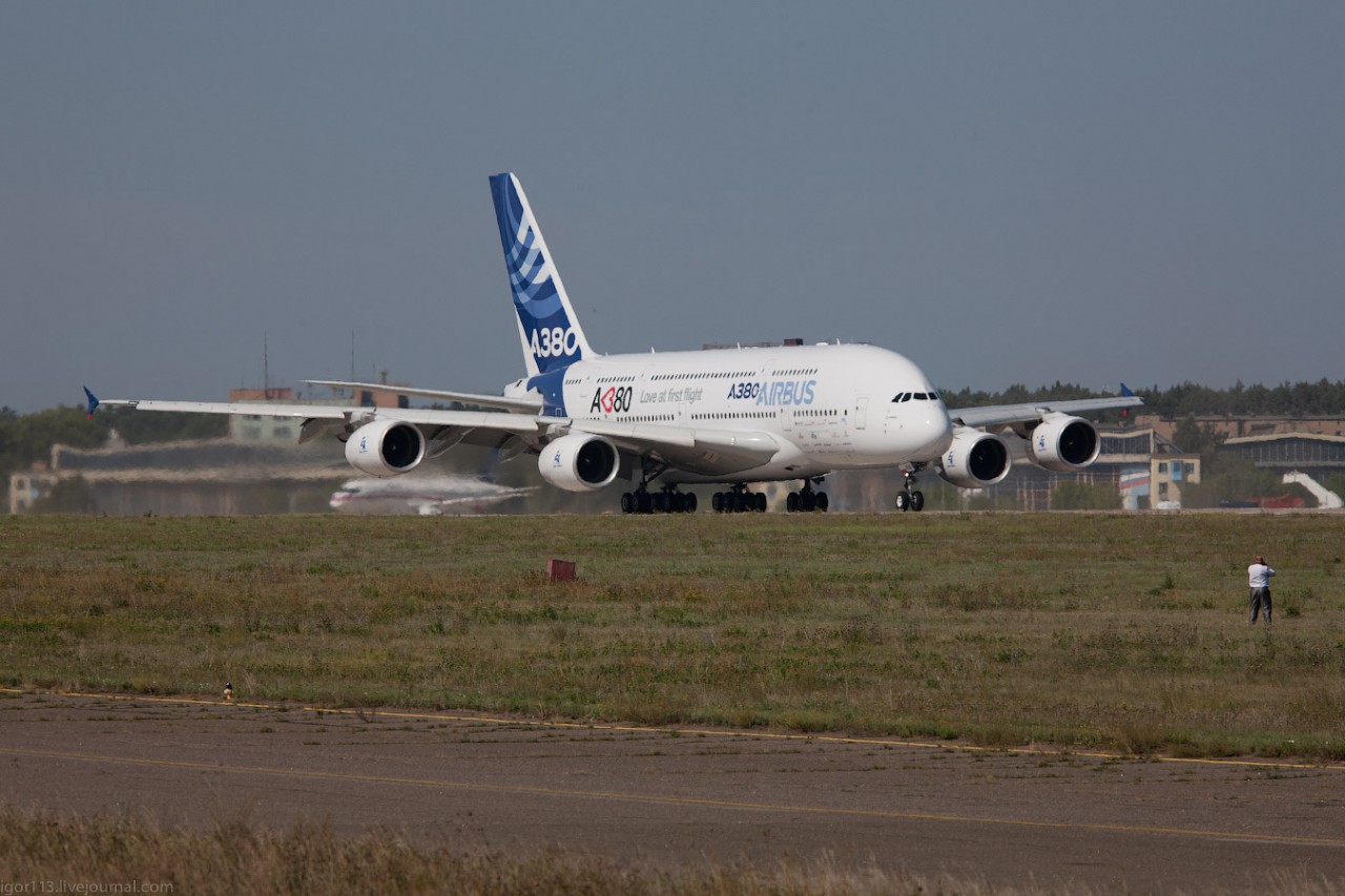 МАКС-2011 A380-861 MSN 004 МАКС-2011 A380-861 MSN 004