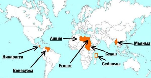 7 стран мира, готовые разместить у себя военные базы России в любое время 7 стран мира, готовые разместить у себя военные базы России в любое время