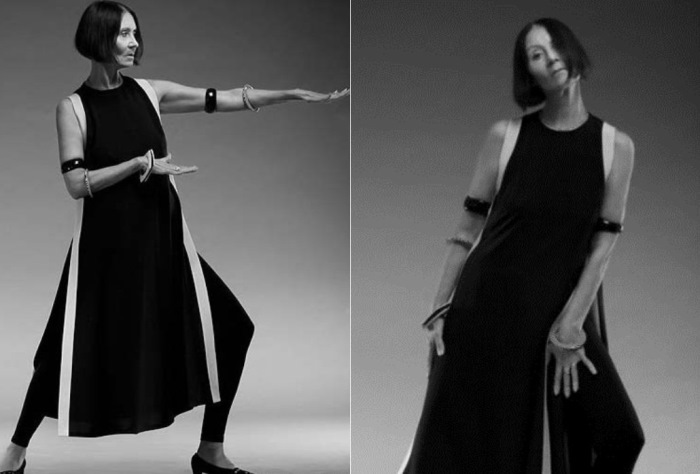 Лека Миронова и в зрелом возрасте работала моделью | Фото: fashiony.ru Лека Миронова и в зрелом возрасте работала моделью | Фото: fashiony.ru