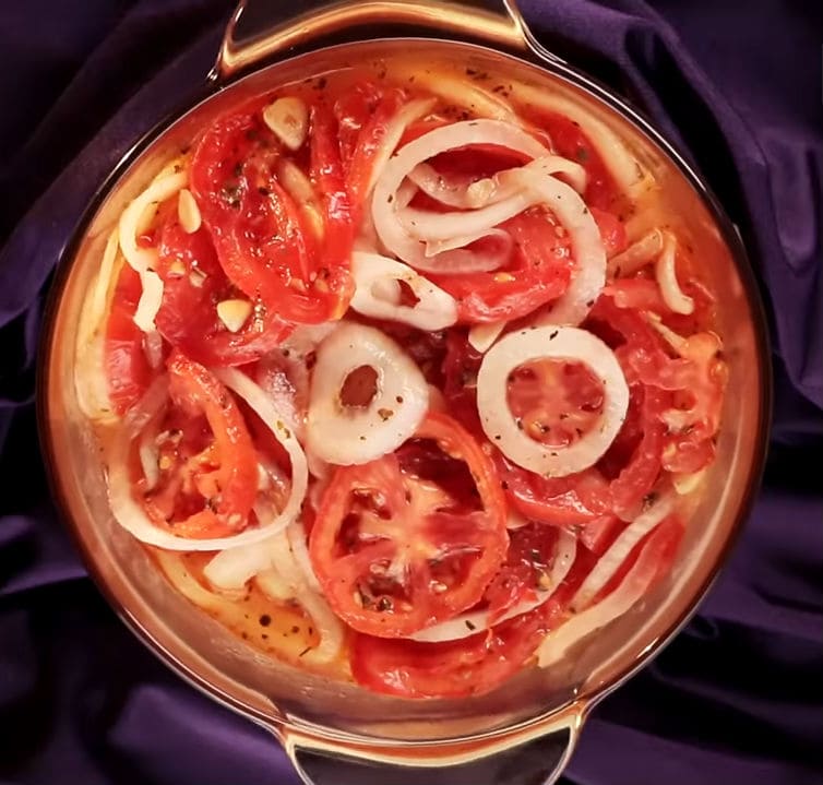 Ароматная закуска, на приготовление которой вы потратите пару минут Ароматная закуска, на приготовление которой вы потратите пару минут