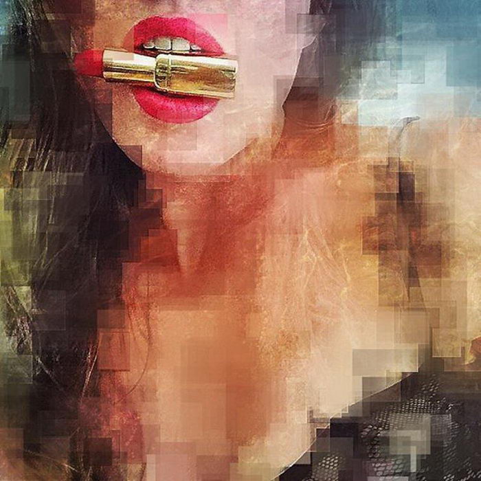 Пикселизированные девушки на фотографиях Richard Bachellier Пикселизированные девушки на фотографиях Richard Bachellier