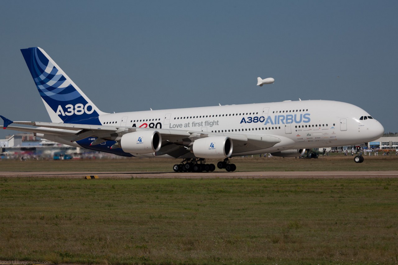 МАКС-2011 A380-861 MSN 004 МАКС-2011 A380-861 MSN 004