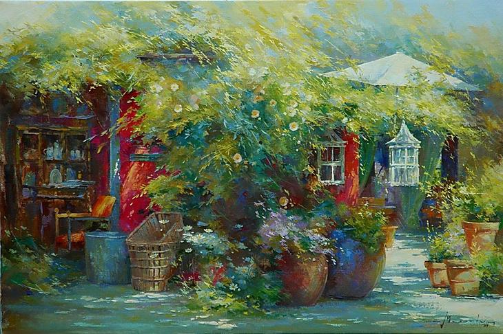 Солнечное настроение в творчестве Йохана Мессели (Johan Messely)