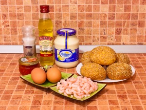 Закуска Морская раковина. Ингредиенты