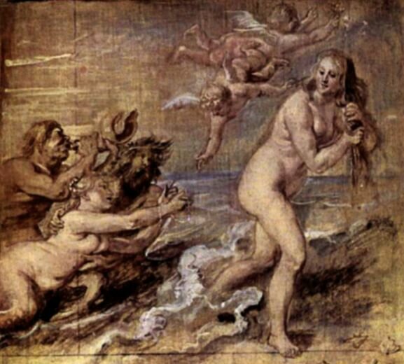 Питер Пауль Рубенс - Рождение Венеры, 1636г