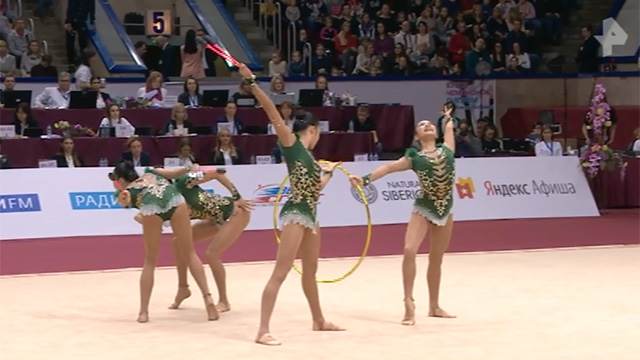 Российские гимнастки триумфально выступили на Кубке чемпионок в Москве