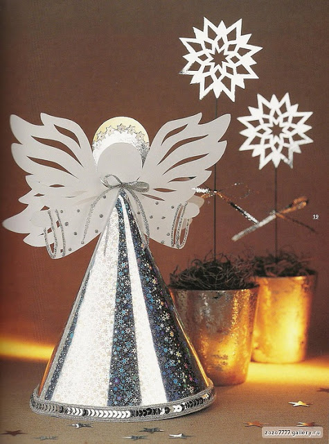 Декоративная открытка к рождеству своими руками