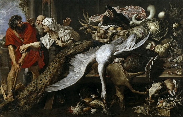 «Узнавание Филопомена». (совместно с Паулем Питером Рубенсом). (1609-1610). (Мадрид, Прадо). Автор: Франс Снейдерс. «Узнавание Филопомена». (совместно с Паулем Питером Рубенсом). (1609-1610). (Мадрид, Прадо). Автор: Франс Снейдерс.