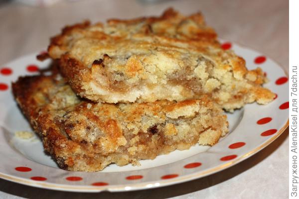 Вишневый пирог с хрустящей корочкой из кукурузных хлопьев и Яблочный пирог из сухого теста.
