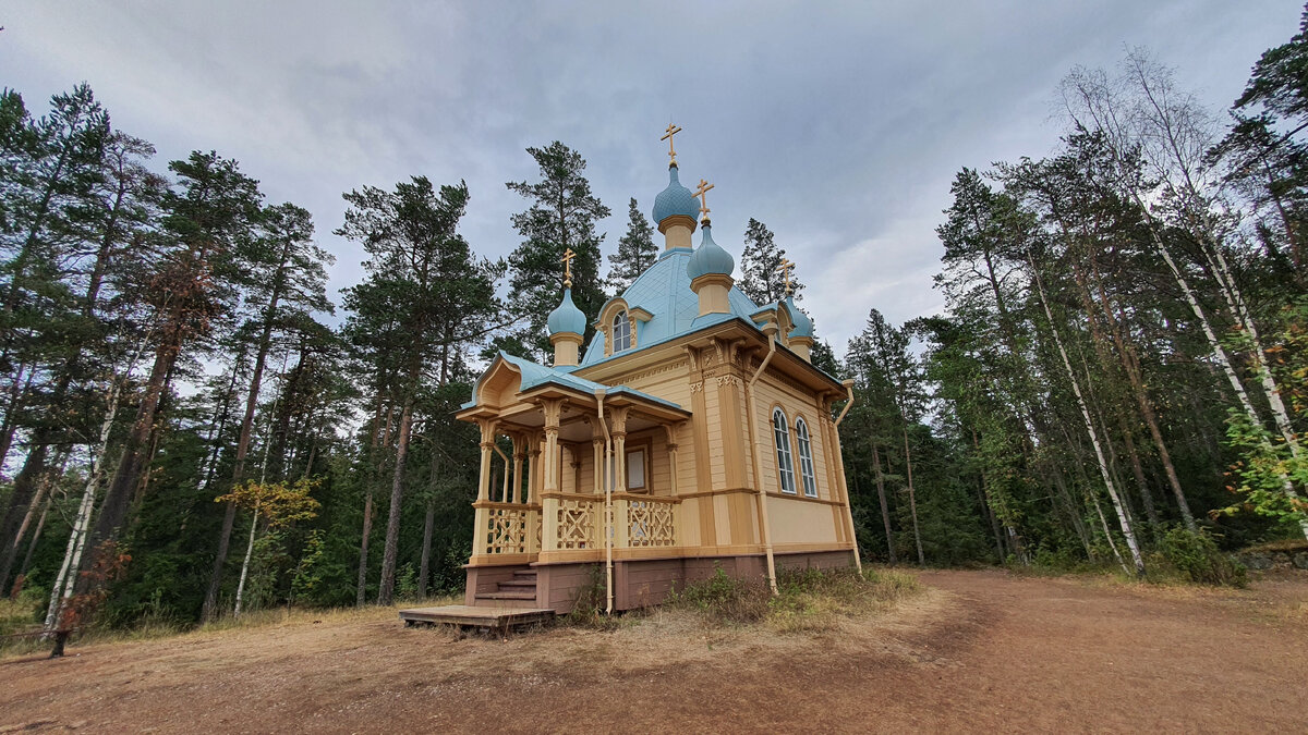 Часовня на горе Элеон. Остров Валаам