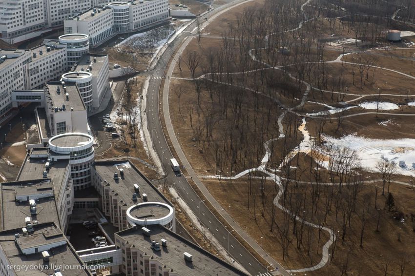 вертолет, высота, полет, владивосток, Русский остров