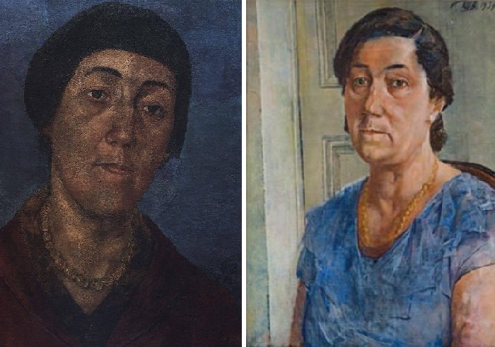 Жена художника. Жена художника.