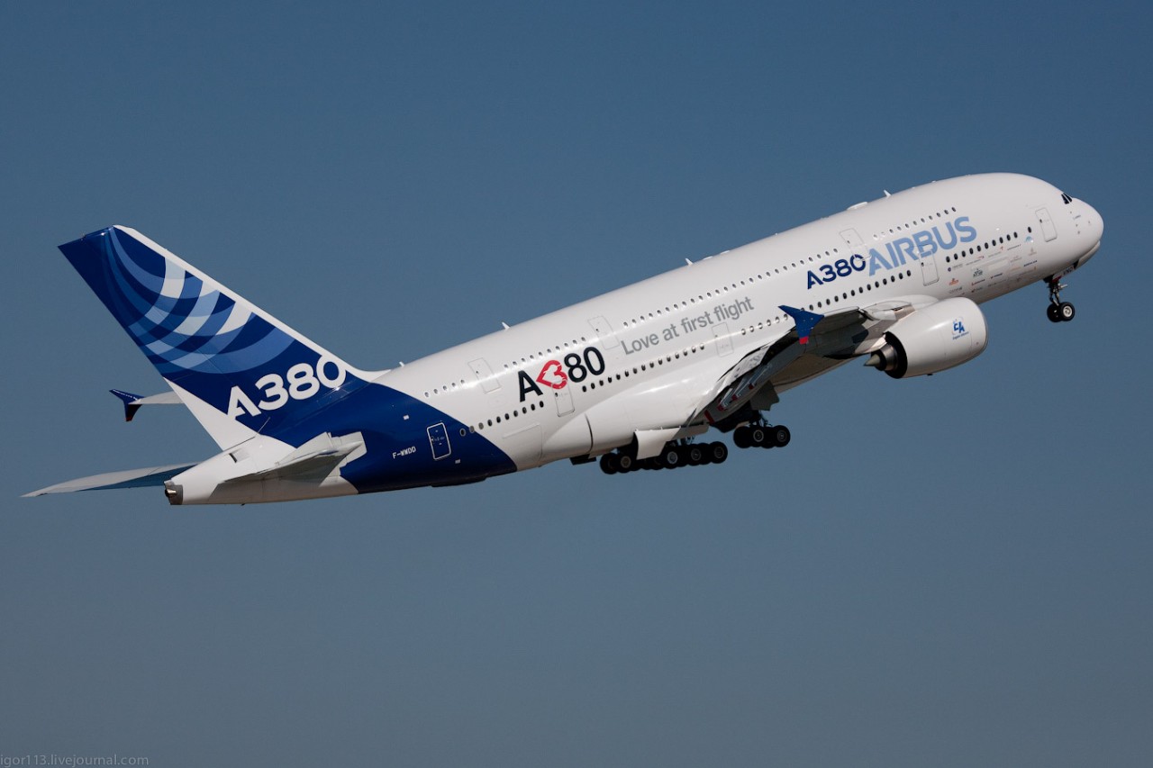 МАКС-2011 A380-861 MSN 004 МАКС-2011 A380-861 MSN 004