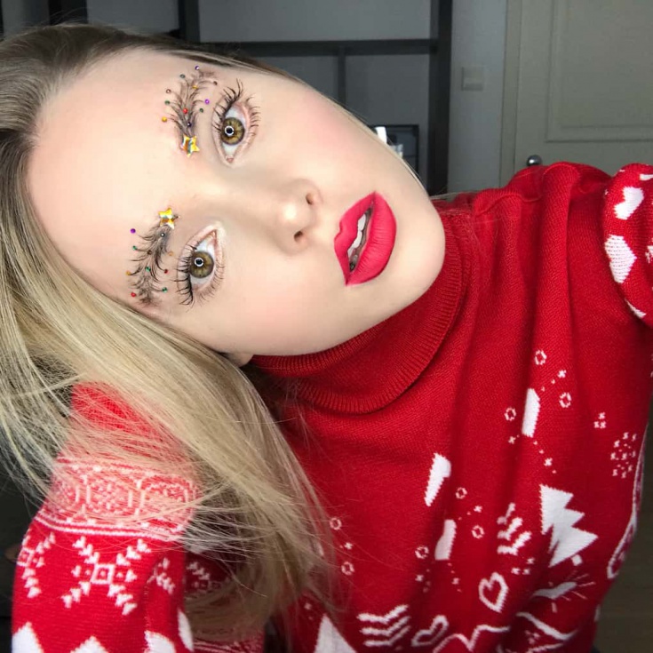 #christmastreeeyebrows брови ёлки