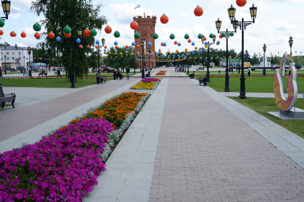 Прекрасный Тобольск в далёкой Сибири