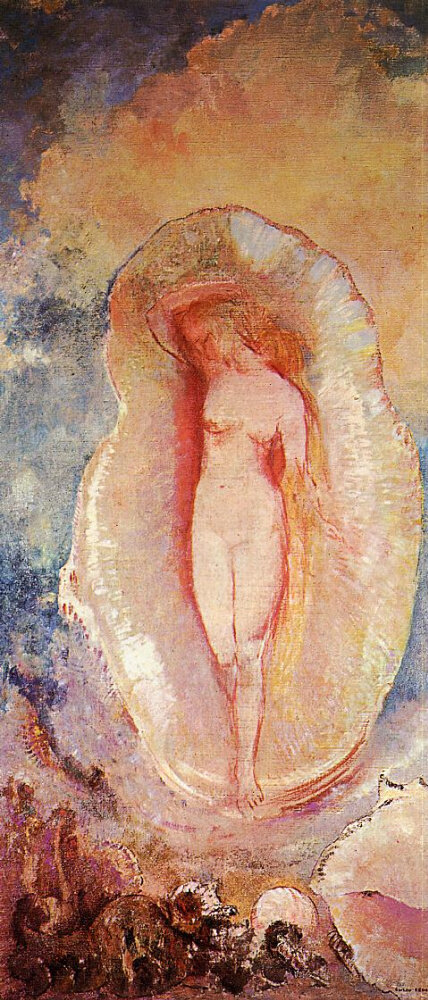 Одилон Редон - Рождение Венеры, 1912г