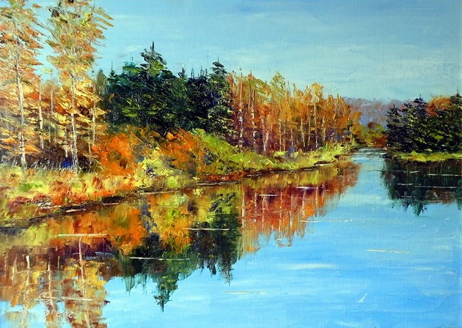 Reflets en automne (655x466, 361Kb)