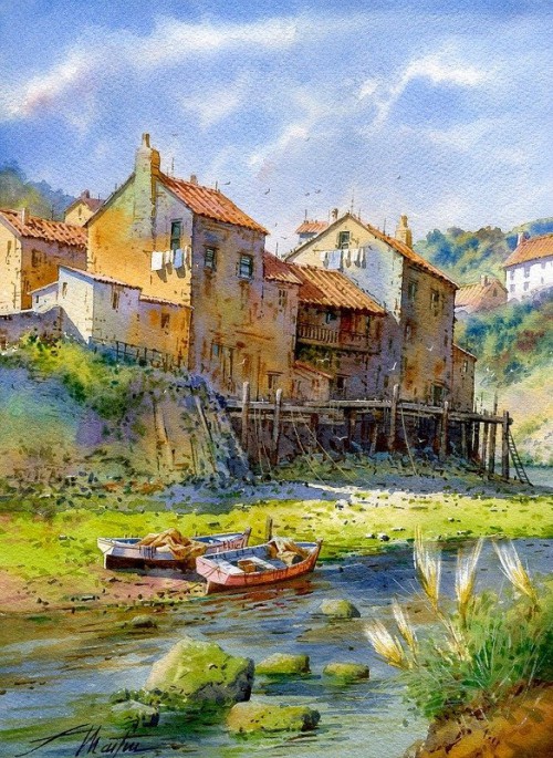 «Акварельное» настроение. Faustino Martin Gonzalez