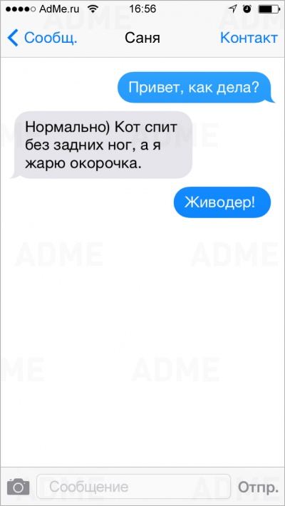 20 двусмысленных СМС-ок