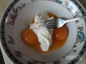 Воздушные яичные лепешки - фото шаг 3