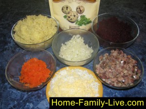 Селедка под шубой, рулет