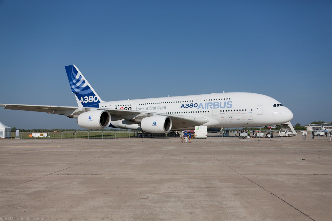 МАКС-2011 A380-861 MSN 004 МАКС-2011 A380-861 MSN 004