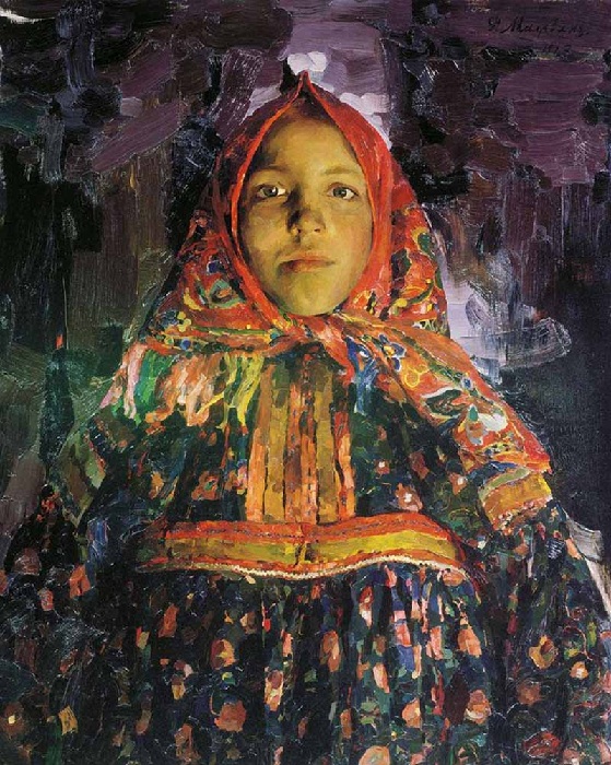 Верка. Автор: Ф.Малявин. Взлёты и падения самого экспрессивного русского художника Серебряного века