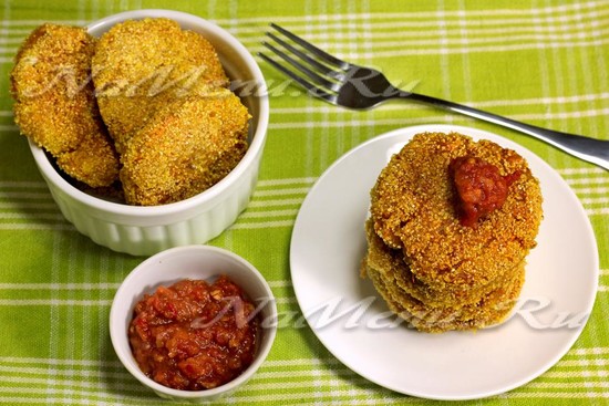 Рецепт капустных котлет с томатным соусом чатни