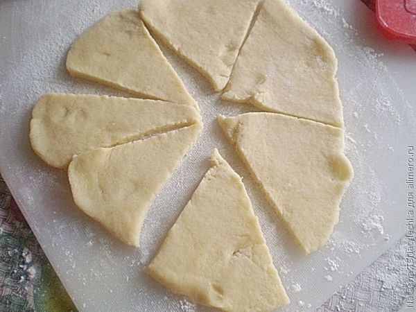 Рогалики на маргарине без яиц рецепт
