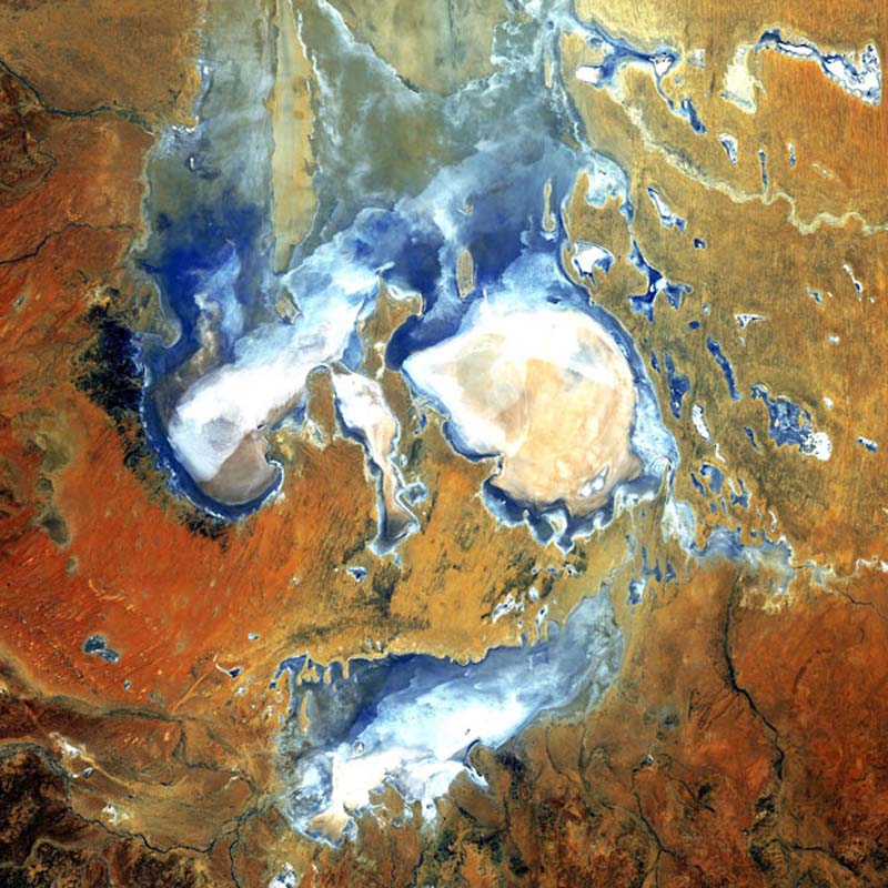 Landsatprogramme 4 Фото со спутника   Земля как произведение искусства