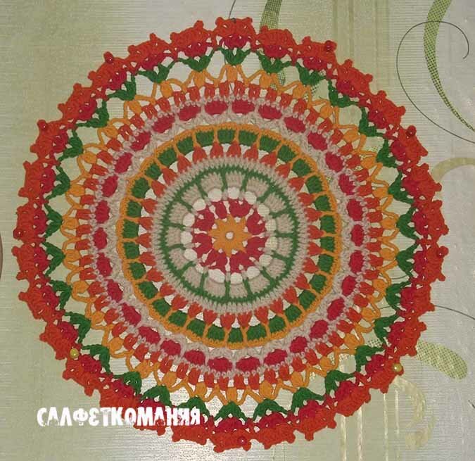 Салфетка Мандала