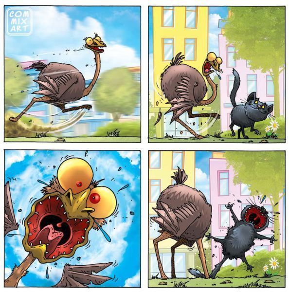 комиксы, карикатуры, веселые картинки, сказки