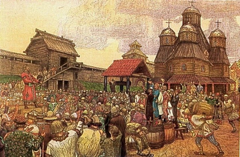 Правовые традиции славян: Копное и Вечевое право