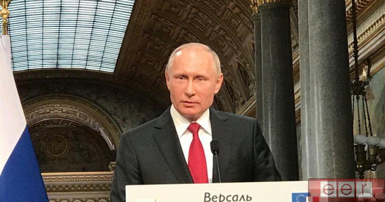 Владимир Путин Заявление Путина во Франции вызвало истерику на Украине
