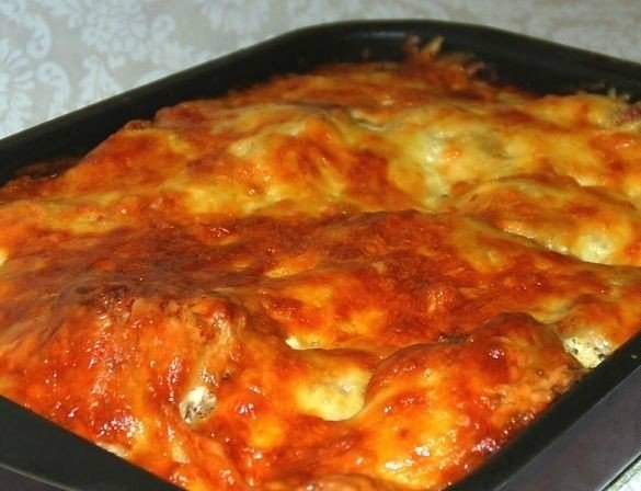 Курица, запеченная с гречкой Курица, запеченная с гречкой