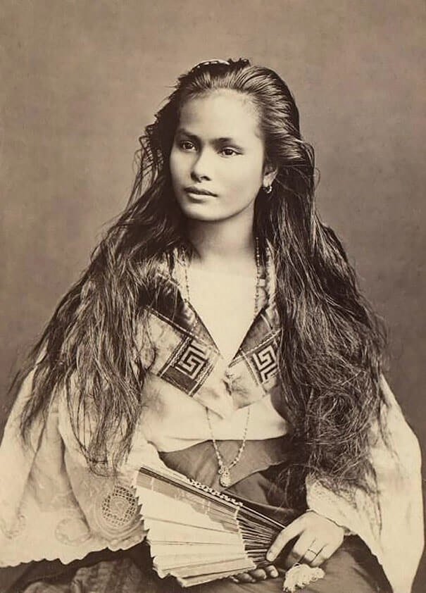 Лузонская женщина 20 век, красота, фото
