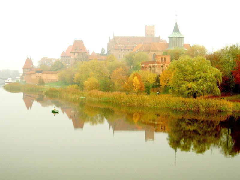 ЗАМОК МАРИЕНБУРГ (ПОЛЬША) — САМЫЙ БОЛЬШОЙ В МИРЕ КИРПИЧНЫЙ ЗАМОК