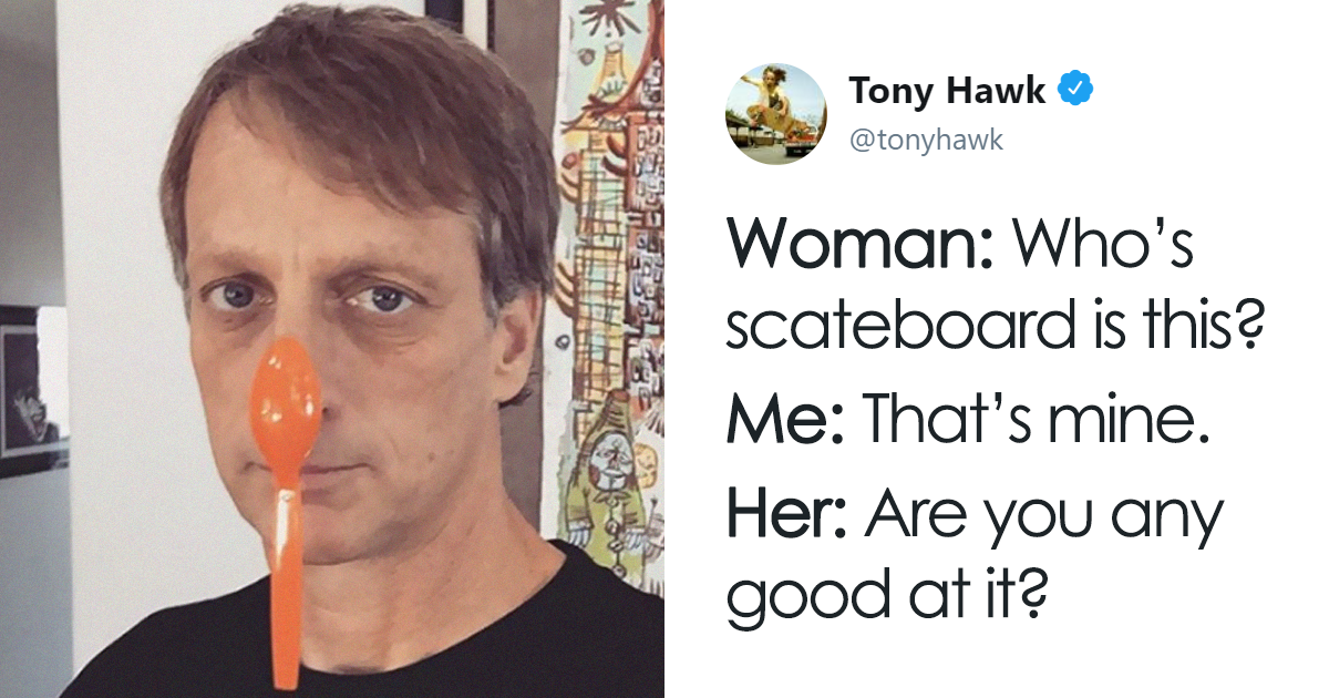 8 Embarrassing Moments People Didn’t Realize They Were Talking To Tony Hawk And Made A Fool Out Of Themselves