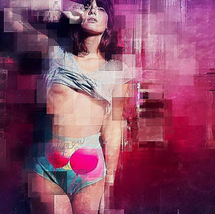 Пикселизированные девушки на фотографиях Richard Bachellier Пикселизированные девушки на фотографиях Richard Bachellier
