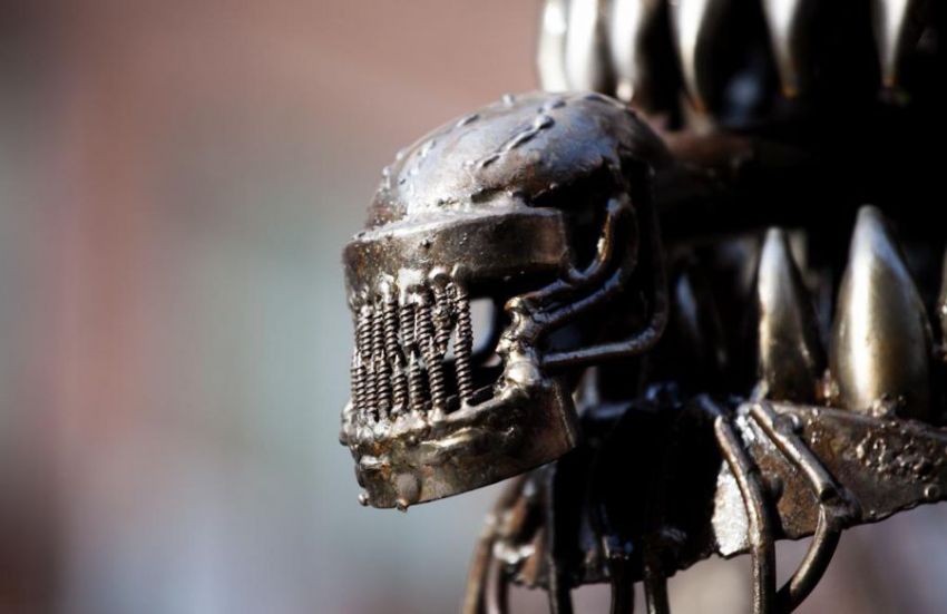 скульптуры, чужой, хищник, Россия