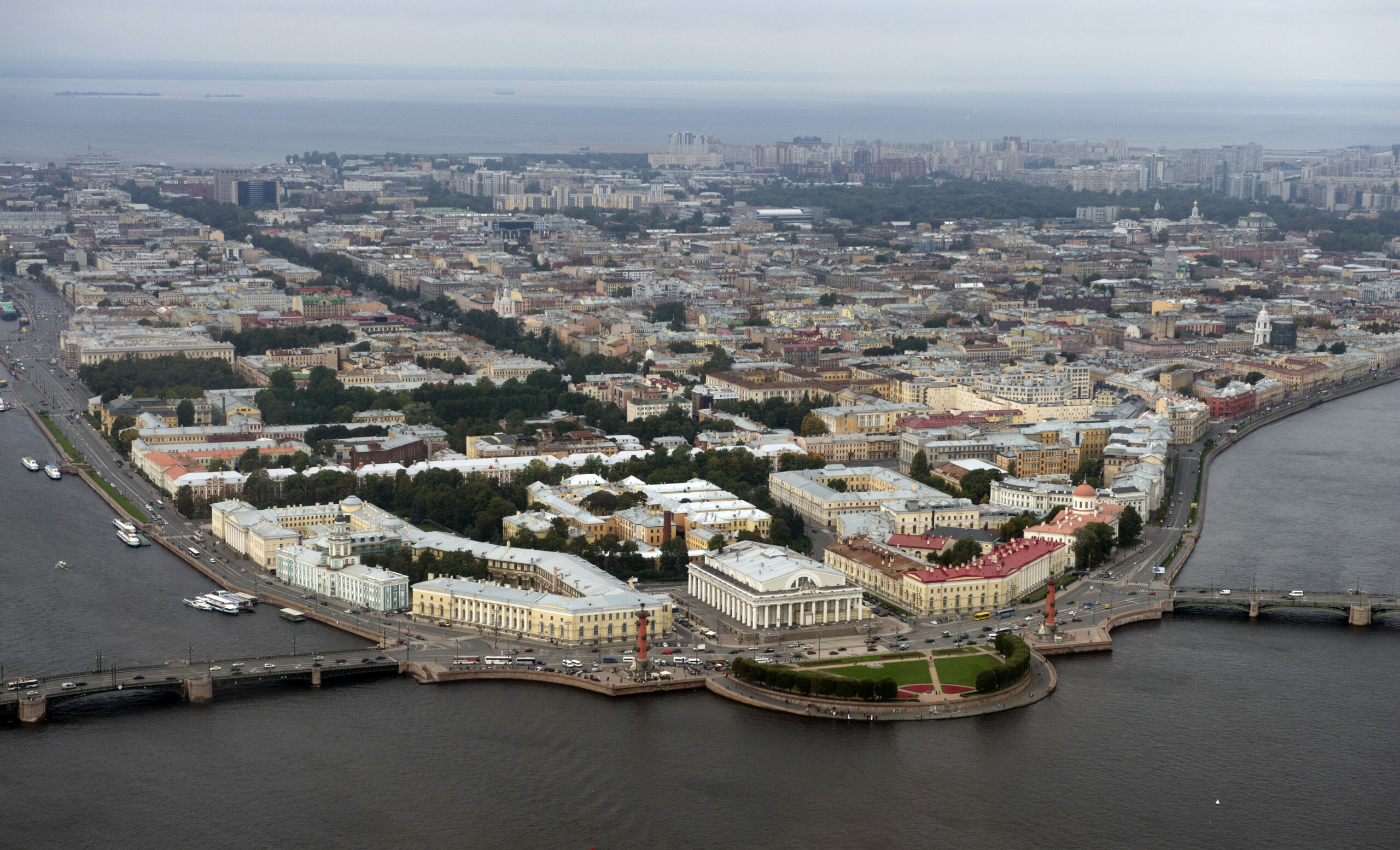 Панорама Васильевского острова