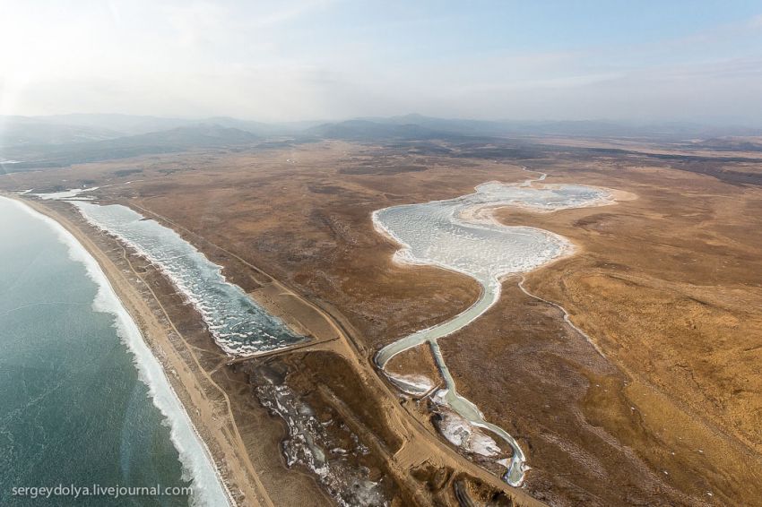 вертолет, высота, полет, владивосток, Русский остров