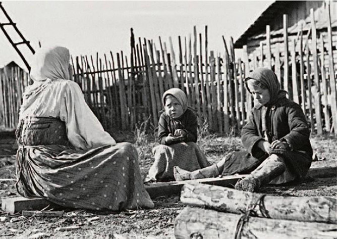 В дореволюционной деревне