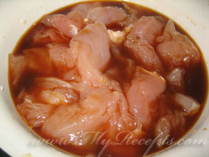 Куриный шашлык с ананасом шаг3 Куриный шашлык с ананасом шаг3