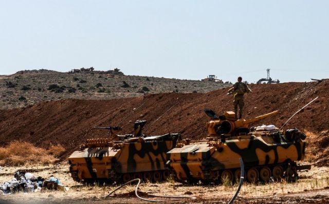 ВС Турции и Курдистана обменялись выстрелами в Сирии