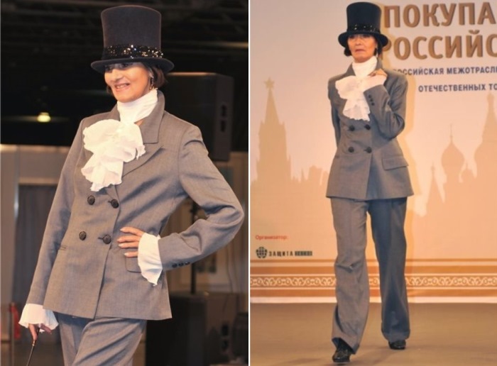 Лека Миронова и после 70 выходит на подиум | Фото: livemaster.ru Лека Миронова и после 70 выходит на подиум | Фото: livemaster.ru