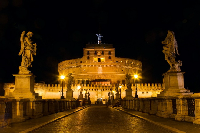 Замок Святого Ангела. Рим, Италия