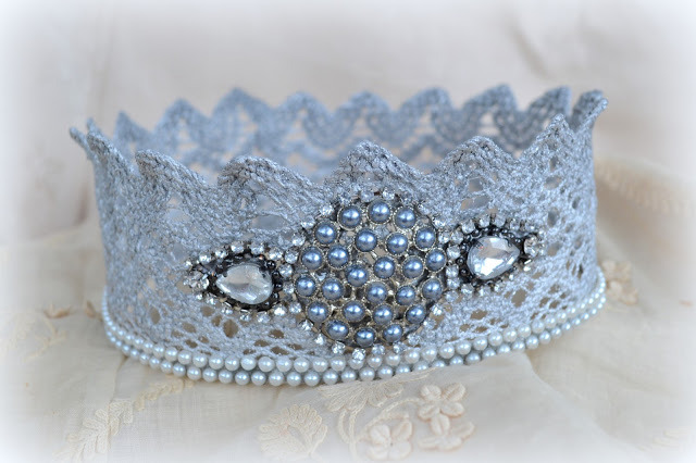 lace tiara tutorial how to make easy party 4608x3072 (640x426, 73Kb)