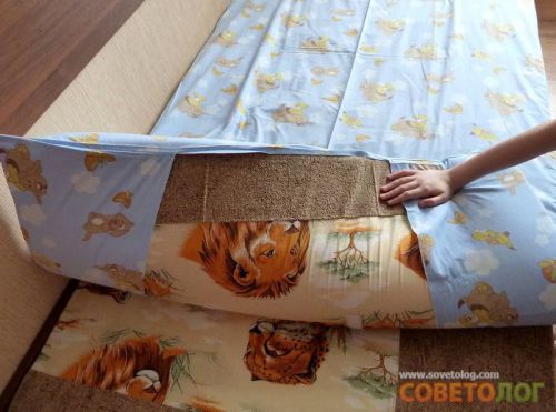 Простынь-чехол для тонких матрасов Простынь-чехол для тонких матрасов