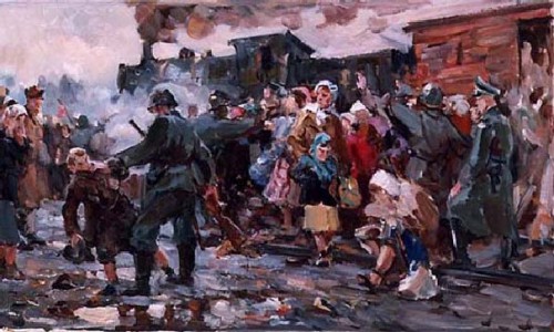 Картины о Великой Отечественной войне. Часть 1. (28 фото) Картины о Великой Отечественной войне. Часть 1. (28 фото)